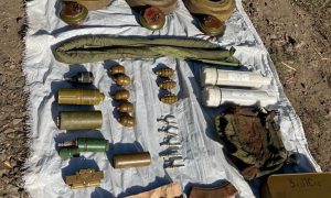 Фото: СБУ предотвратила диверсии на Донбассе, обнаружив тайник со взрывчаткой