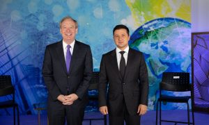 Зеленский встретился с президентом Microsoft: что обсуждали