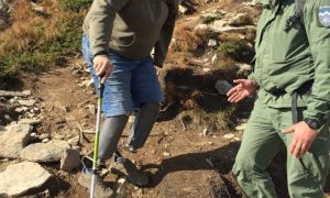 Фото: протезированный боец ​​спецназа совершил восхождение на Говерлу