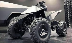 Вместо пикапа Cybertruck: Tesla разрабатывает квадроцикл Cyberquad