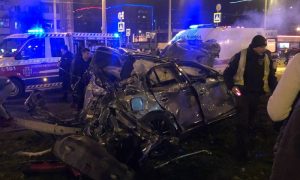 Фото: в Харькове произошло ДТП на перекрестке, есть погибший и травмированные