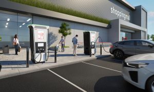 Фото, видео: представлена самая быстрая в мире зарядная станция для электромобилей