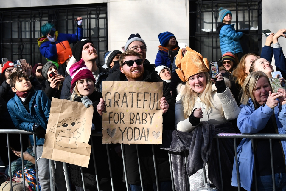 В Нью-Йорке состоялся традиционный парад «Мэйси» ко Дню благодарения