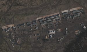 Появились кадры наращивания российских войск на границе с Украиной