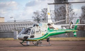 Фото: погранслужба Украины получила новые французские вертолеты Н-125