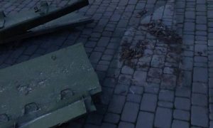 Фото: на Киевщине из музея украли кусок танка