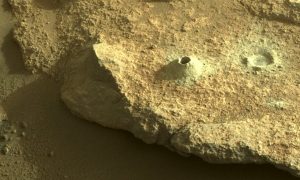 Perseverance получил еще один образец породы на Марсе