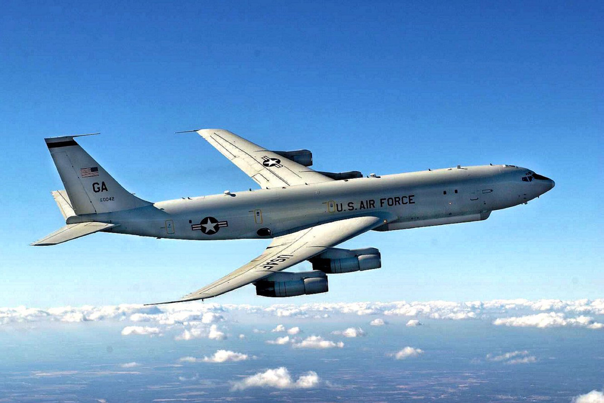 Карта: американский самолет снова проводит аэроразведку ОРДЛО