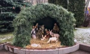 «На шашлык не подходит»: в Кропивницком ограбили рождественский вертеп