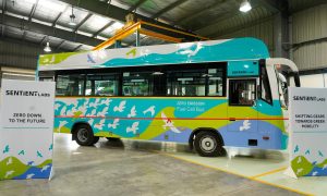 В Индии построили первый автобус на водороде