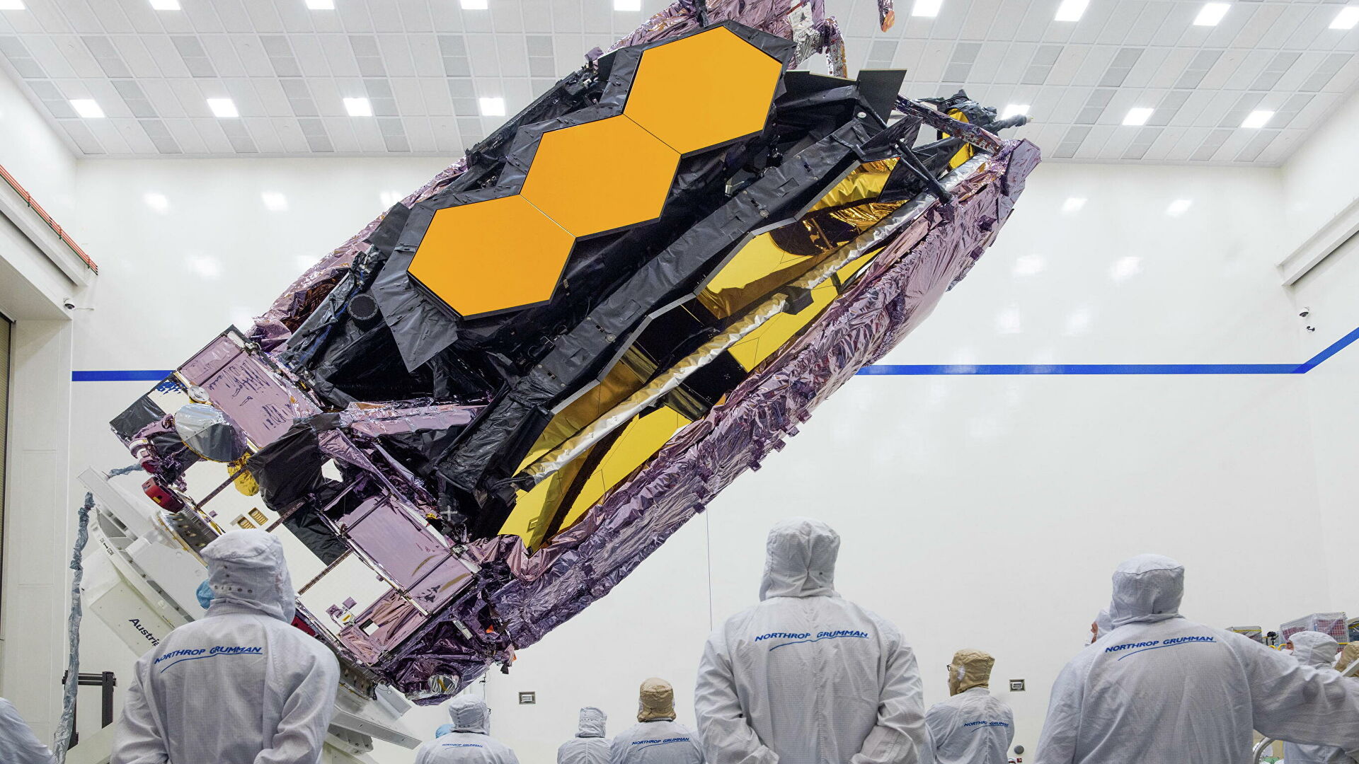 Самый сложный этап. Телескоп Уэбба полностью раскрыл свой солнцезащитный козырек