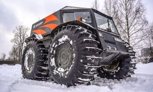 Украинский вездеход победил заряженный Гелендваген в оригинальном соревновании (видео)