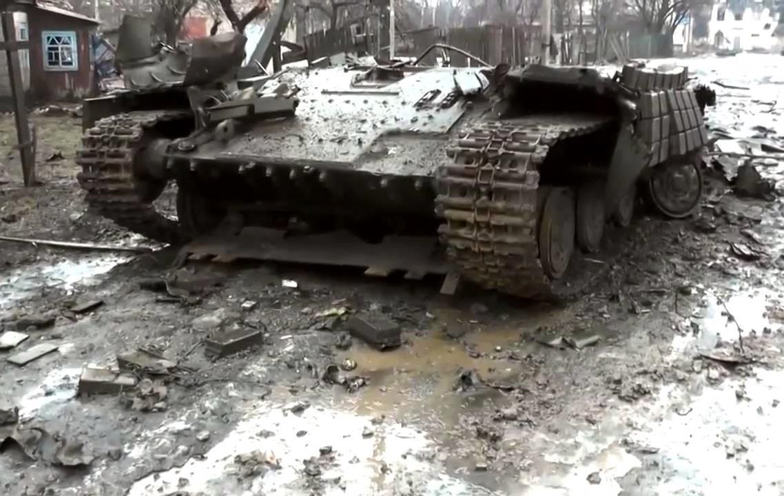 На Донеччині окупанти застрягли в болоті під час виконання завдання