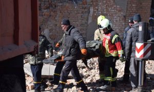 Фото, відео: окупанти вдарили по Рівненській телевежі, є загиблі і постраждалі