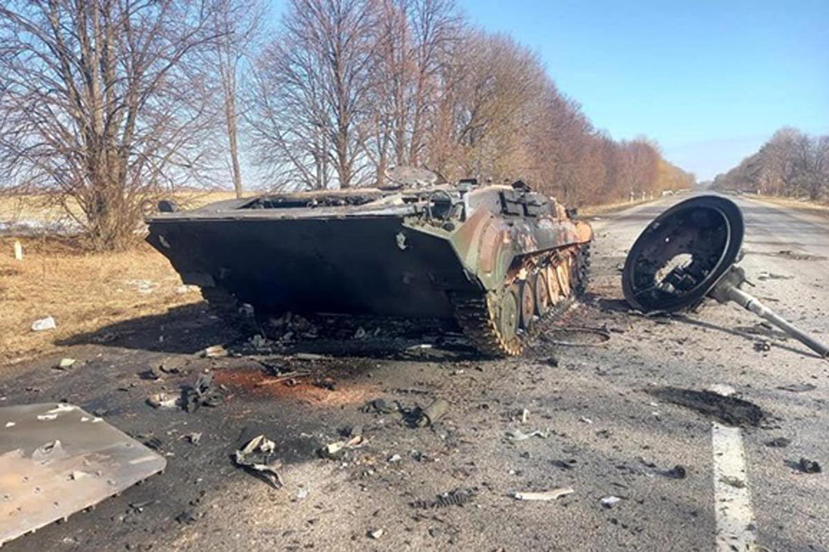 Інфографіка: українська армія знищила техніку РФ на космічну суму