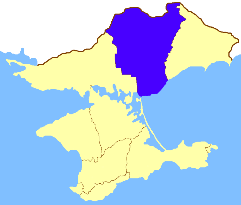 Мапа: рашисти хочуть відновити на окупованому півдні «Таврійську губернію»