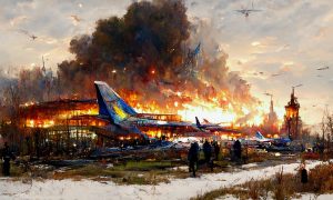 Нейросеть создает картины о войне в Украине: как они выглядят