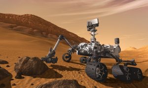 Марсоход Curiosity снял сверхподробную панораму с причудливыми скалами: фото