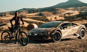 За гранью бетона: обнародованы кадры испытаний Lamborghini на бездорожье