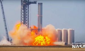 Видео: ракета Илона Маска для пуска Starship взорвалась на испытаниях