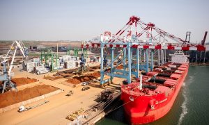 В украинских портах активно готовятся к вывозу зерна