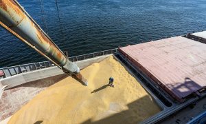 Из украинских портов вышел очередной караван с продовольствием