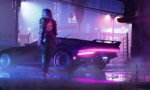 Представлены геймерские столы в стиле игры Cyberpunk 2077