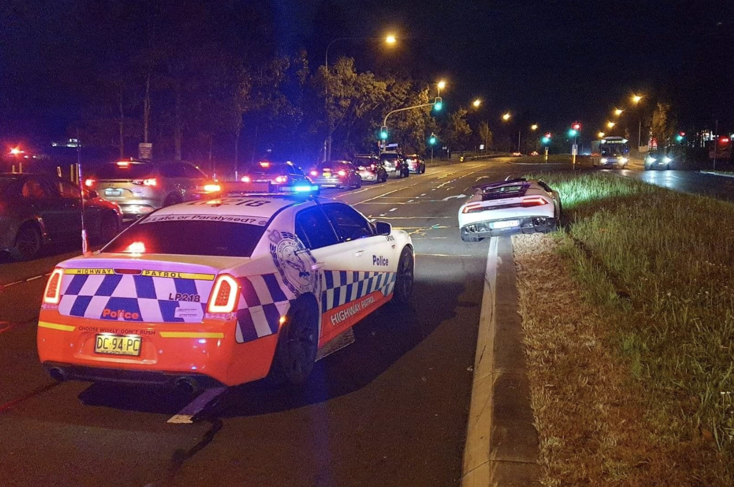 В Австралии при попытке скрыться от полиции разбили суперкар Lamborghini за более чем 250 тысяч долларов