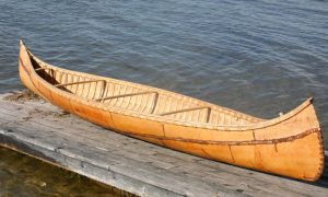 Возрастом 3000 лет. В США извлекли из озера древнее каноэ