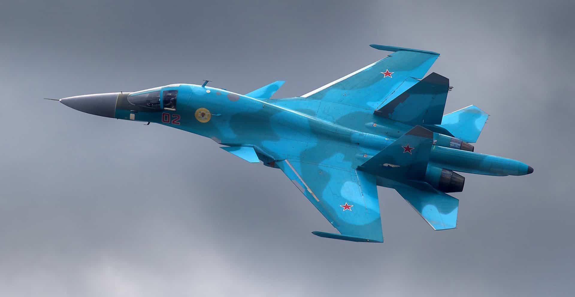 В оккупированном Крыму разбился новейший российский Су-34