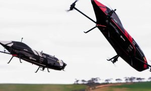 В Австралии прошла первая в мире гонка летающих электромобилей (видео)