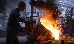 Производство стали в Украине: за девять месяцев сокращение на 66%