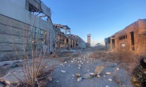 В ОП показали фото последствий утреннего обстрела Запорожья