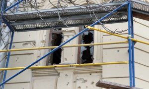 Фото: россияне обстреляли художественный музей в Херсоне