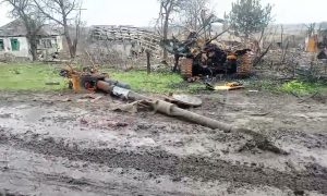 Видео: оккупанты превратили села Луганщины в руины