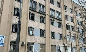 Рашисты обстреляли родильное отделение в Херсоне