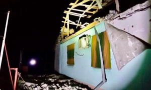 Оккупанты обстреляли из «Градов» Днепропетровскую область: разрушены частные дома