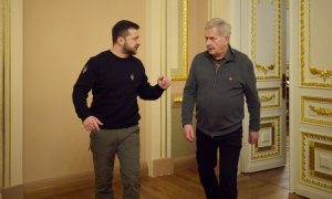 Побывал в Буче и Бородянке: в Киев с визитом приехал президент Финляндии