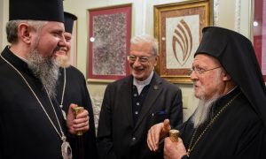 Епифаний находится с визитом у Вселенского Патриарха