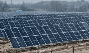 Во Львовской области запустили мощную солнечную электростанцию