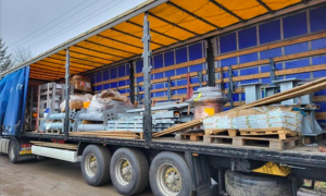 Нидерланды передали Украине 300 тонн энергооборудования