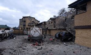 В Новой Каховке сгорел яхт-клуб: там любили отдыхать оккупанты