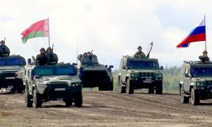 В беларуси находятся тысячи российских военных: пограничники назвали цифру