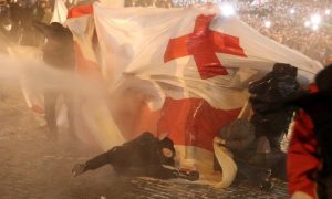 У Грузії під час учорашніх протестів затримали 66 осіб