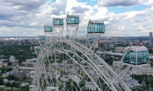 У рф зламалося «Сонце москви», яке урочисто відкривав путін