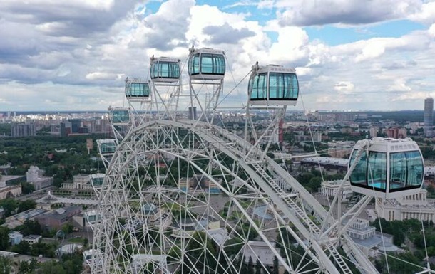 В рф сломалось «Солнце москвы», которое торжественно открывал путин