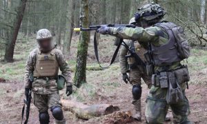 Швеция готовит украинских военных к боям в лесах. Фото