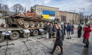 Одне з міст Естонії відмовилося виставляти підбитий російський танк
