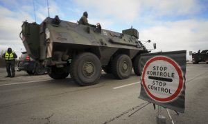 На учения в Литву прибыли 600 немецких военных с техникой