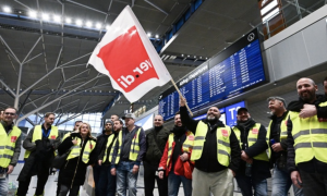 Через попереджувальні страйки порушено роботу чотирьох аеропортів Німеччини